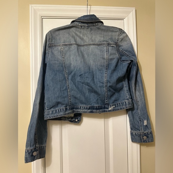 Aeropostale Seriously Stretchy Medium Wash Denim Jacket - Picture 5 of 6